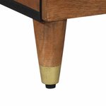 vidaXL Buffet Marron 80 x 33 5 x 75 cm Bois de manguier massif