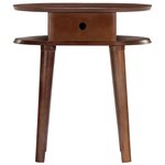 Vidaxl table de chevet 50 x 35 x 55 cm bois d'acacia massif