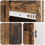 vidaXL Buffet Bois ancien 66 x 34 5 x 89 5 cm Bois d'ingénierie