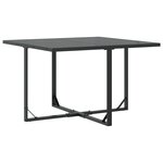 Ensemble de jardin pour manger avec 10 pièces et des coussins en acier et textilène