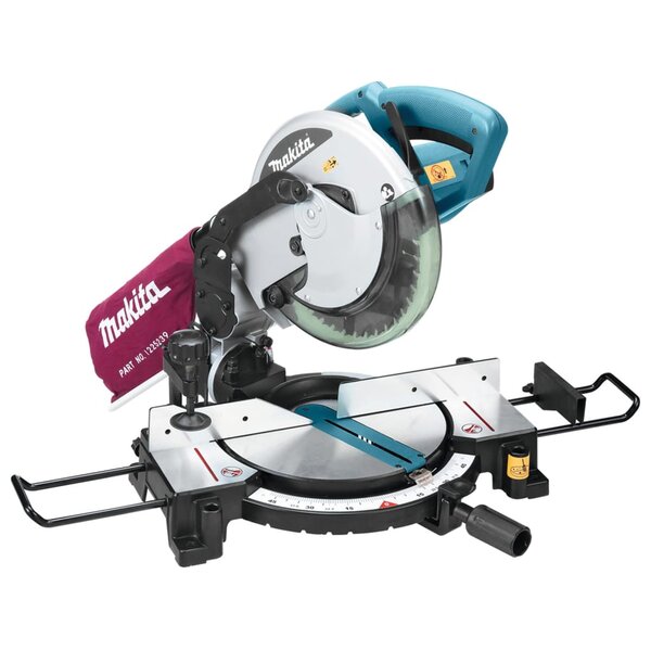 Makita scie à onglet 255 mm 230 v bleu et gris