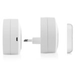 Byron Ensemble de sonnette sans fil avec 2 sonnettes Blanc