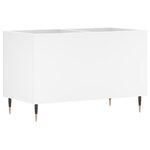 vidaXL Armoire à disques blanc 74 5x38x48 cm bois d'ingénierie