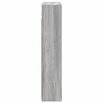 vidaXL Armoire Miroir de Salle de Bain Gris Sonoma 50 x 14 5 x 70 cm