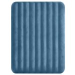 INTEX Lit d'Air avec Pompage INTEX Bleu foncé et gris PVC et ABS