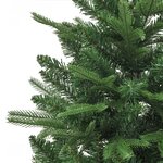 vidaXL Sapin de Noël artificiel Vert 120 cm PVC et PE