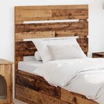 vidaXL Tête de lit Bois ancien 90 cm Bois d'ingénierie