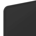 vidaXL Tête de lit Chêne noir 90 cm Bois d'ingénierie
