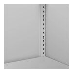 Armoire bureau capacité de charge maximale de 160 kg 180 cm gris 14_0006035