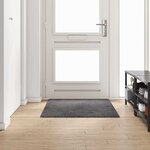 vidaXL Tapis Couloir Gris 100 x 150 cm
