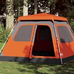 vidaXL Tente de camping à dôme 4 personnes libération rapide