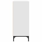 vidaXL Buffet avec tiroir Blanc 79 5 x 33 x 82 cm Bois d'ingénierie