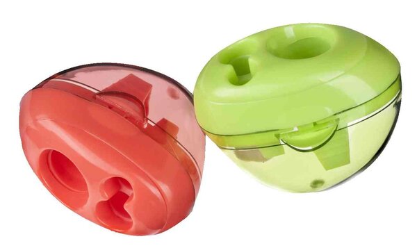 Taille-Crayons 'TAILL'TOU' 3 Usages Coloris Aléatoire WONDAY