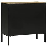 vidaXL Buffet Marron 70 x 35 x 70 cm Bois de manguier massif