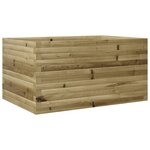 vidaXL Jardinière 90x60x45 5 cm bois de pin imprégné