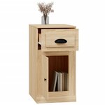 vidaXL Armoire latérale avec tiroir chêne sonoma 40x50x75 cm