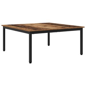 vidaXL Table basse Bois ancien 100 x 100 x 45 cm Bois d'ingénierie