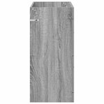 vidaXL Meuble sous lavabo de salle de bain Sonoma gris