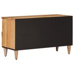 vidaXL Meuble TV Naturel 80 x 33 x 46 cm Bois de mangue massif