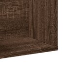 vidaXL Armoire murale chêne marron 75x18x16 5 cm bois d'ingénierie