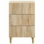 vidaXL Cabinet de chevet Chêne Sonoma 43 x 41 x 66 5 cm