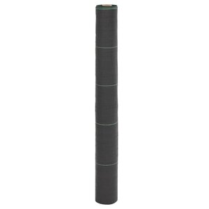 vidaXL Membrane anti-mauvaises herbes noir 1x10 m PP