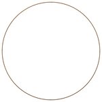 vidaXL Anneau de jardinière 5 Pièces Marron 120 x 120 x 20 cm