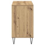 vidaXL Cabinet de salle de bain chêne artisanal 80 x 33 x 60 cm