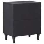 vidaXL Table de chevet avec tiroir Multicolore 50 x 33 x 60 cm