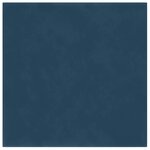 vidaXL Tête de lit murale 12 Pièces Bleu Velours