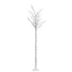 vidaXL Sapin de Noël 200 LED colorées Saule 2 2 m Int/Ext
