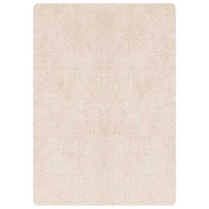 vidaXL Tapis Shaggy Anti-dérapant Crème 240 x 340 cm PP
