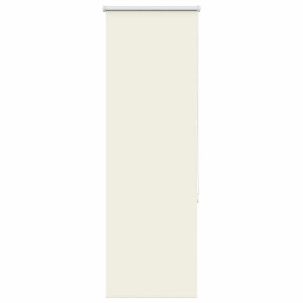 vidaXL Store enrouleur occultant blanc cassé 50x130cm largeur du tissu