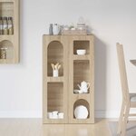 vidaXL Buffet Chêne Sonoma 59 x 35 x 100 5 cm Bois d'ingénierie