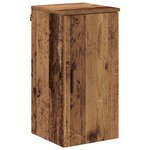 vidaXL Cabinet de salle de bain Bois Ancien 30 x 31 5 x 61 cm
