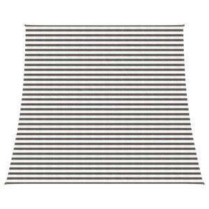 vidaXL Voile d'ombre 4 / 5 x 4 m HDPE Rectangulaire Gris clair et blanc