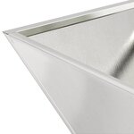 vidaXL Jardinières en bol 5 Pièces 35x35x15 cm en inox