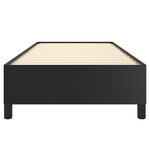 vidaXL Cadre de lit sans matelas noir 90x200 cm similicuir