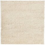 vidaXL Tapis shaggy PAMPLONA poils longs moderne doré 200x200 cm