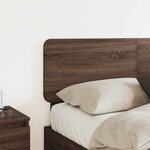 vidaXL Tête de lit Chêne brun 160 cm Bois d'ingénierie