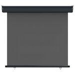 vidaXL Store latéral de balcon 100 x 250 cm 100  polyester fer acier