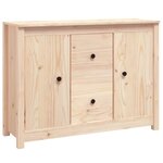 vidaXL Buffet 100x35x74 cm Bois massif de pin
