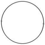 vidaXL Cache-pot de jardin Noir 30 x 30 x 20 cm Acier