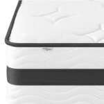vidaXL Matelas à ressorts bonnell moyen 140x200 cm
