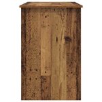 vidaXL Bureau Vieux bois 100 x 50 x 76 cm Bois d'ingénierie