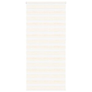 vidaXL Store zèbre beige marbré largeur du tissu 110 9 cm polyester
