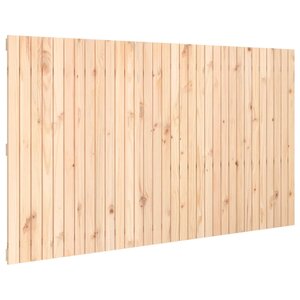 vidaXL Tête de lit murale 204x3x110 cm Bois massif de pin