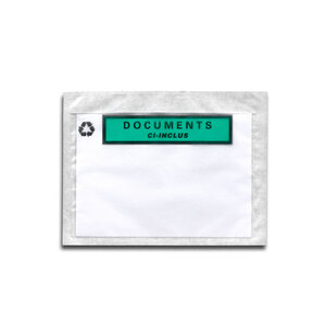 Lot de 500 pochettes documents ci-inclus paper-list a6
