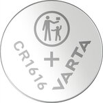 Pile bouton lithium 'Electronics' CR1616 3 Volt VARTA