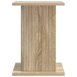 vidaXL Support de Plante 2 Pièces Chêne Sonoma 30 5 x 30 x 43 cm